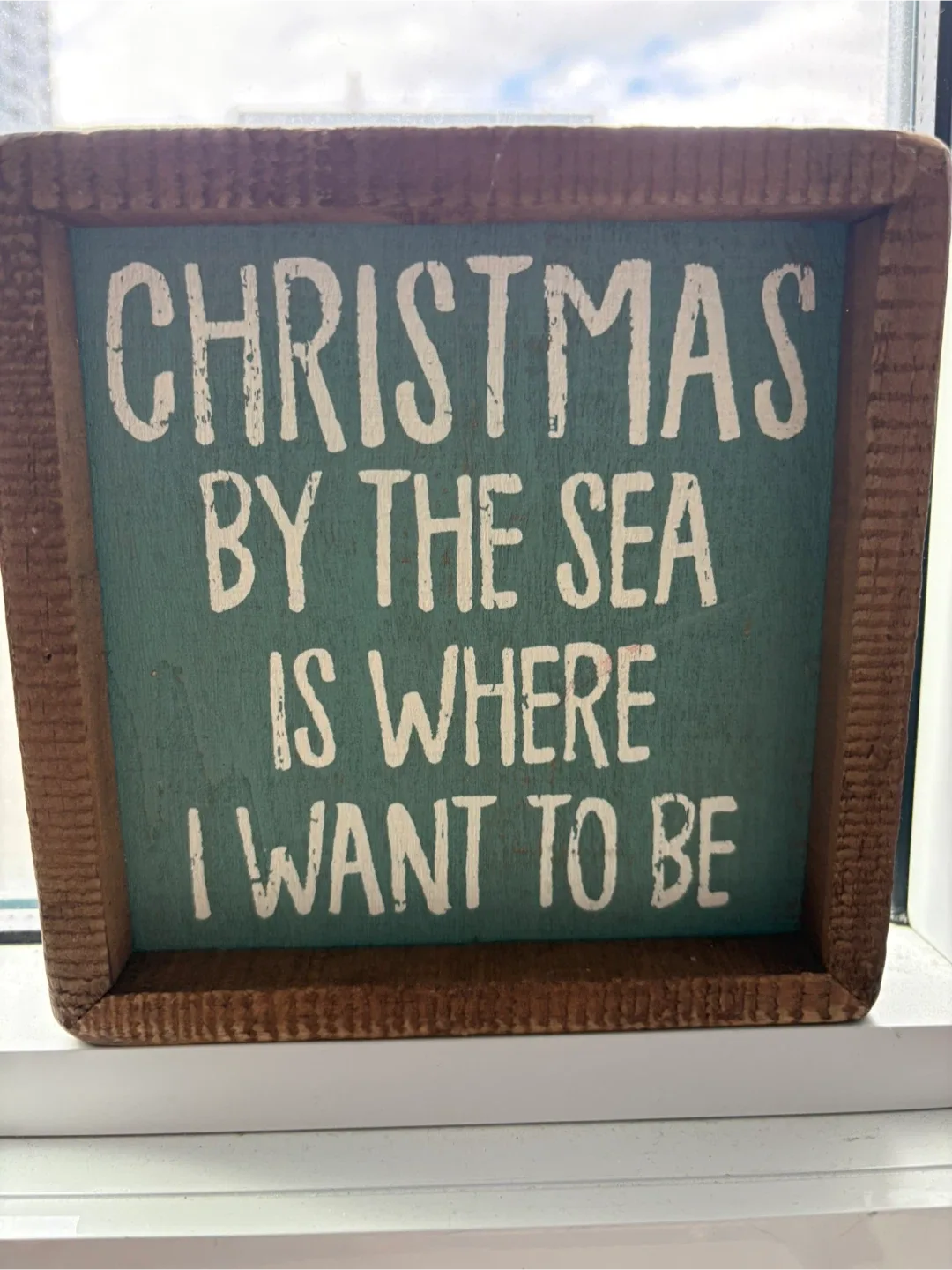 Christmas by the Sea Sign thumbnail