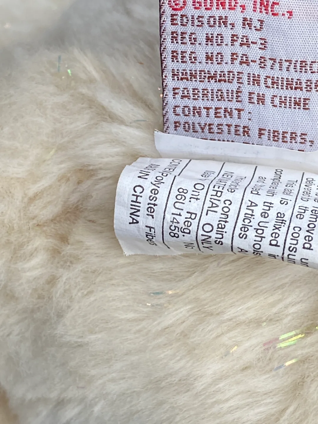 Gund Cream Plush Teddy Bear 🥕 image indicator(4)