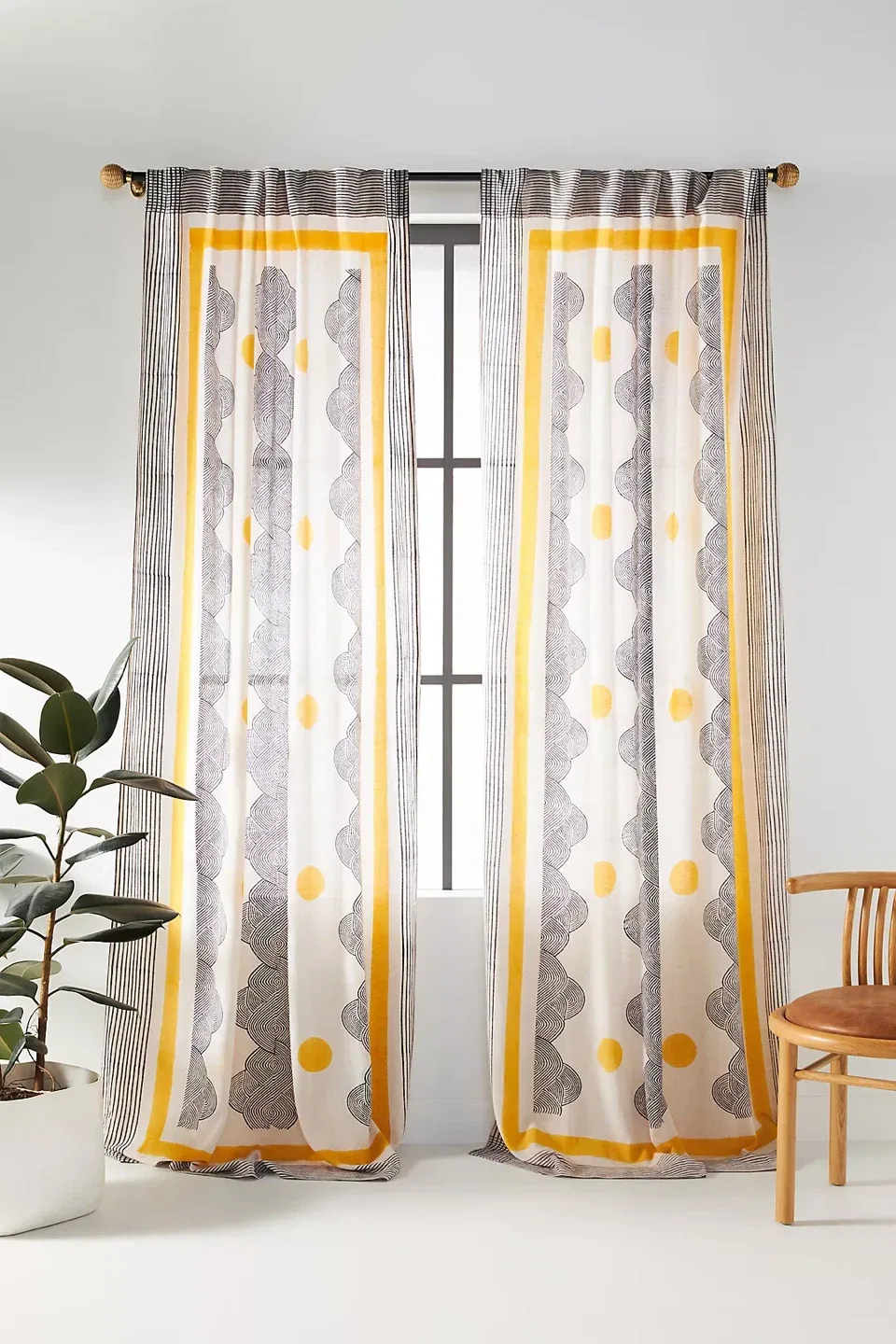 Anthropologie Curtains - 2 Panel Set image indicator(4)