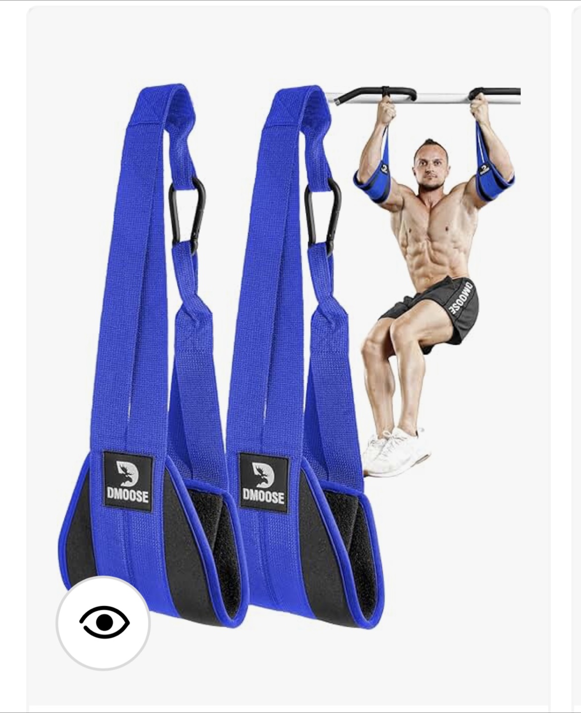 Amstaff Fitness Pull-Up Bar with DMoose Straps - photo 4