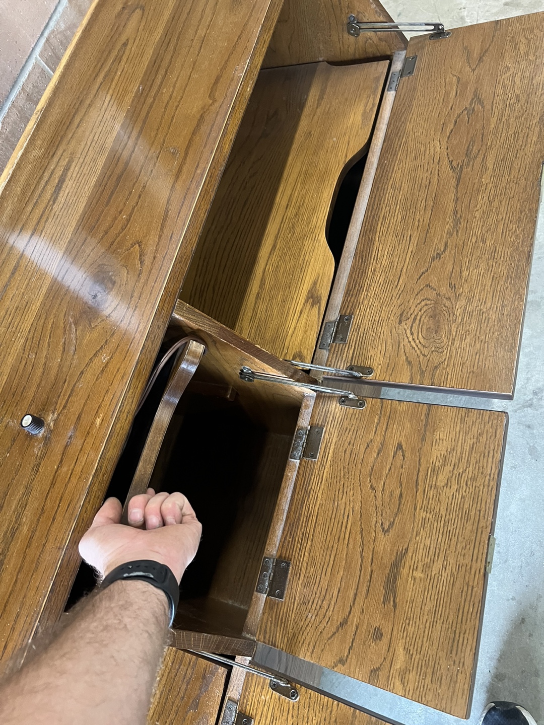 Queen Wooden Storage Cabinet - photo 5