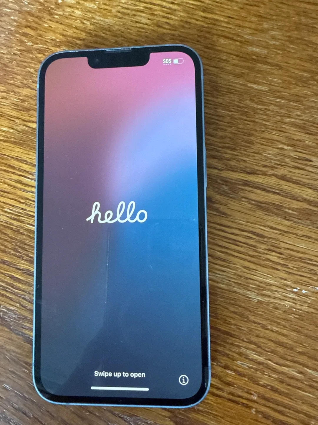Sky blue IPhone 14 128g thumbnail