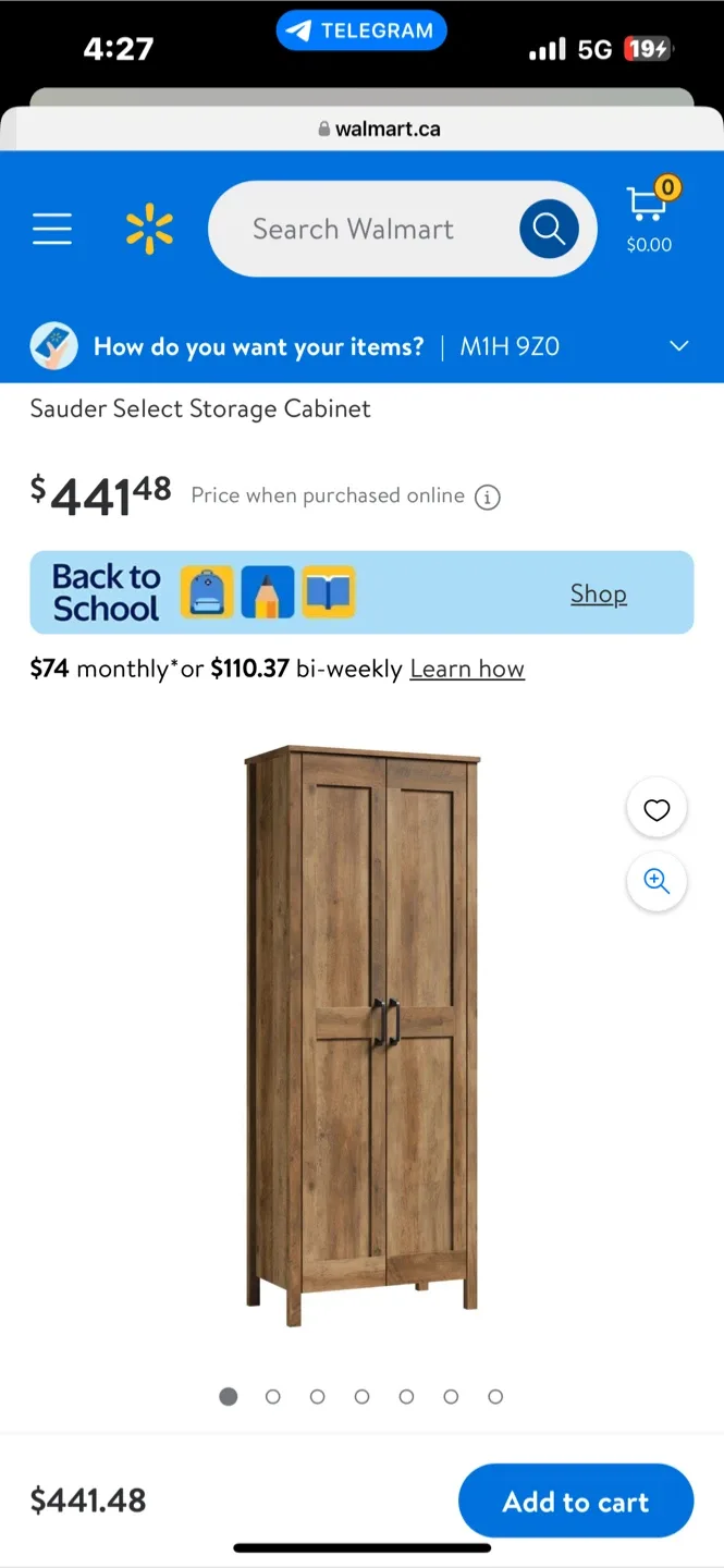 Storage Cabinet - Wooden/New image indicator(6)