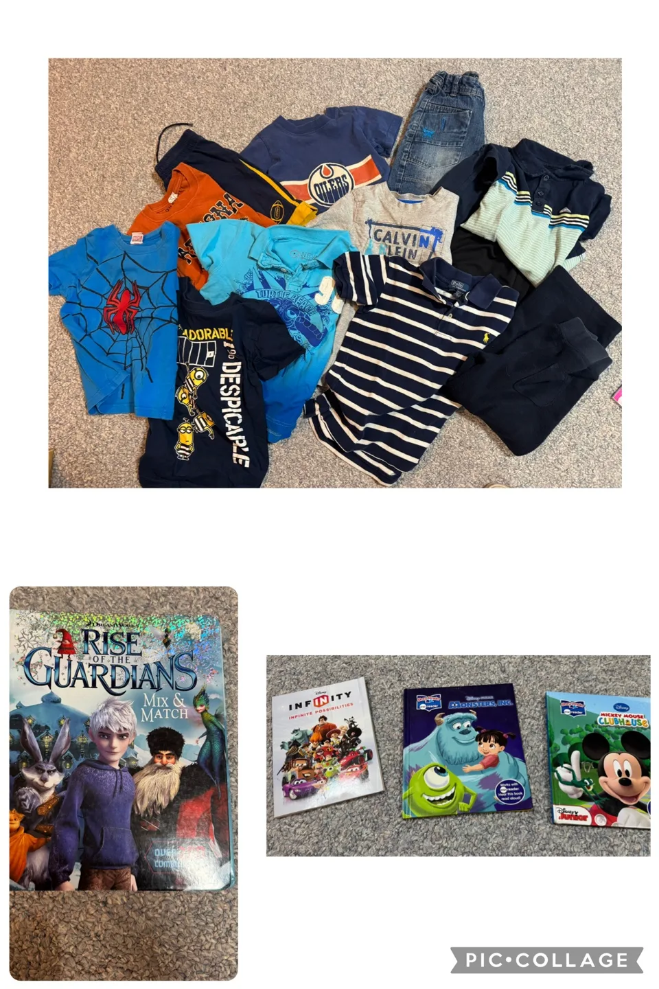 Kids' Clothing & Story Reader Books Bundle thumbnail