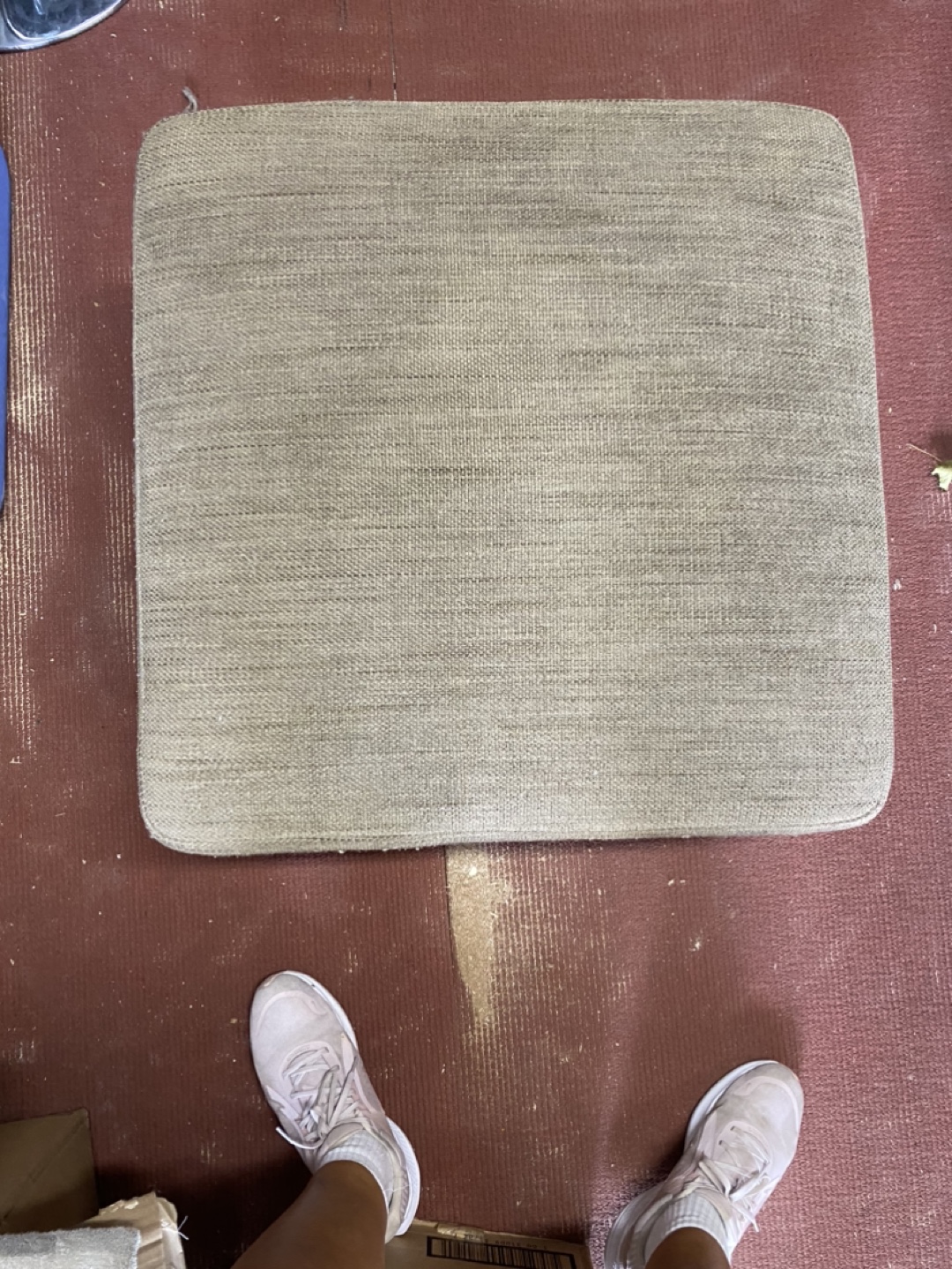 IKEA Beige Armchair and Ottoman Set - photo 2
