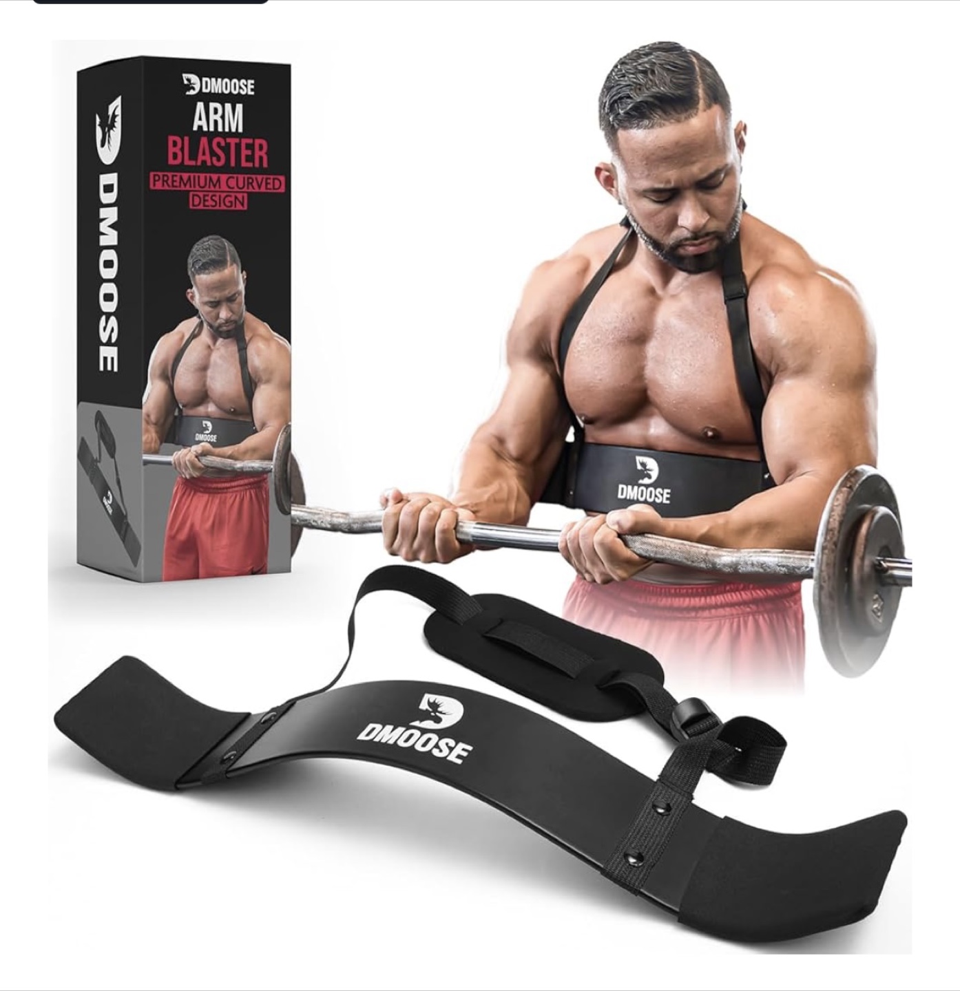 DMoose Arm Blaster for Bicep Curl Support - photo 3
