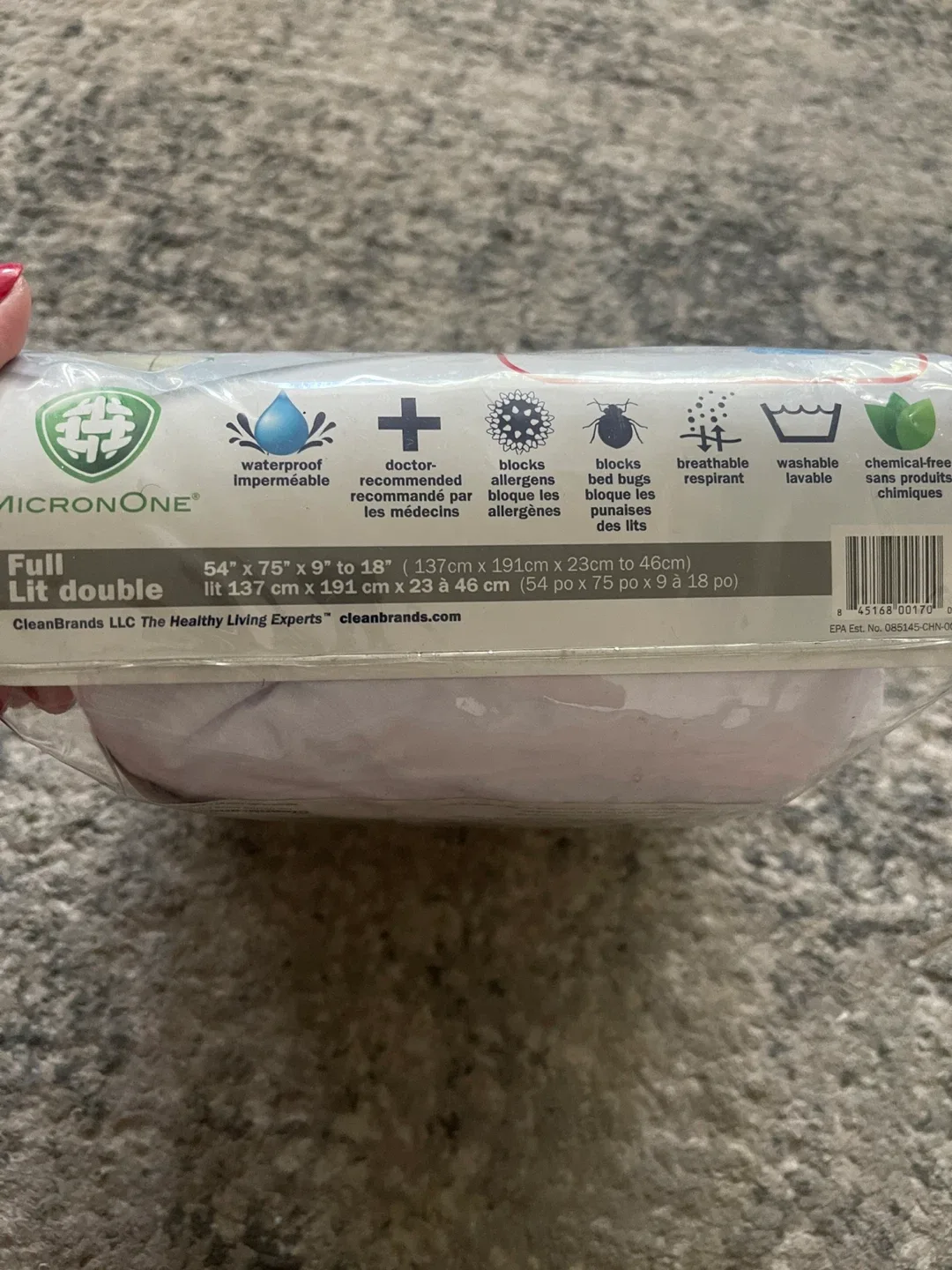 Clean Rest Pro Full Mattress Encasement - NEW image indicator(2)