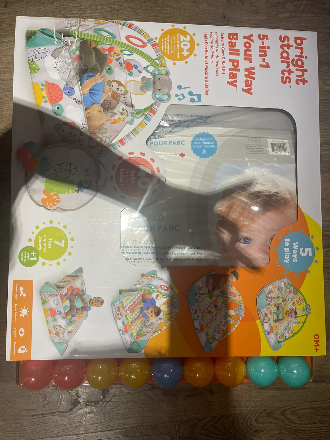 Bright Starts 5-in-1 Your Way Ball Play Activity Gym - New