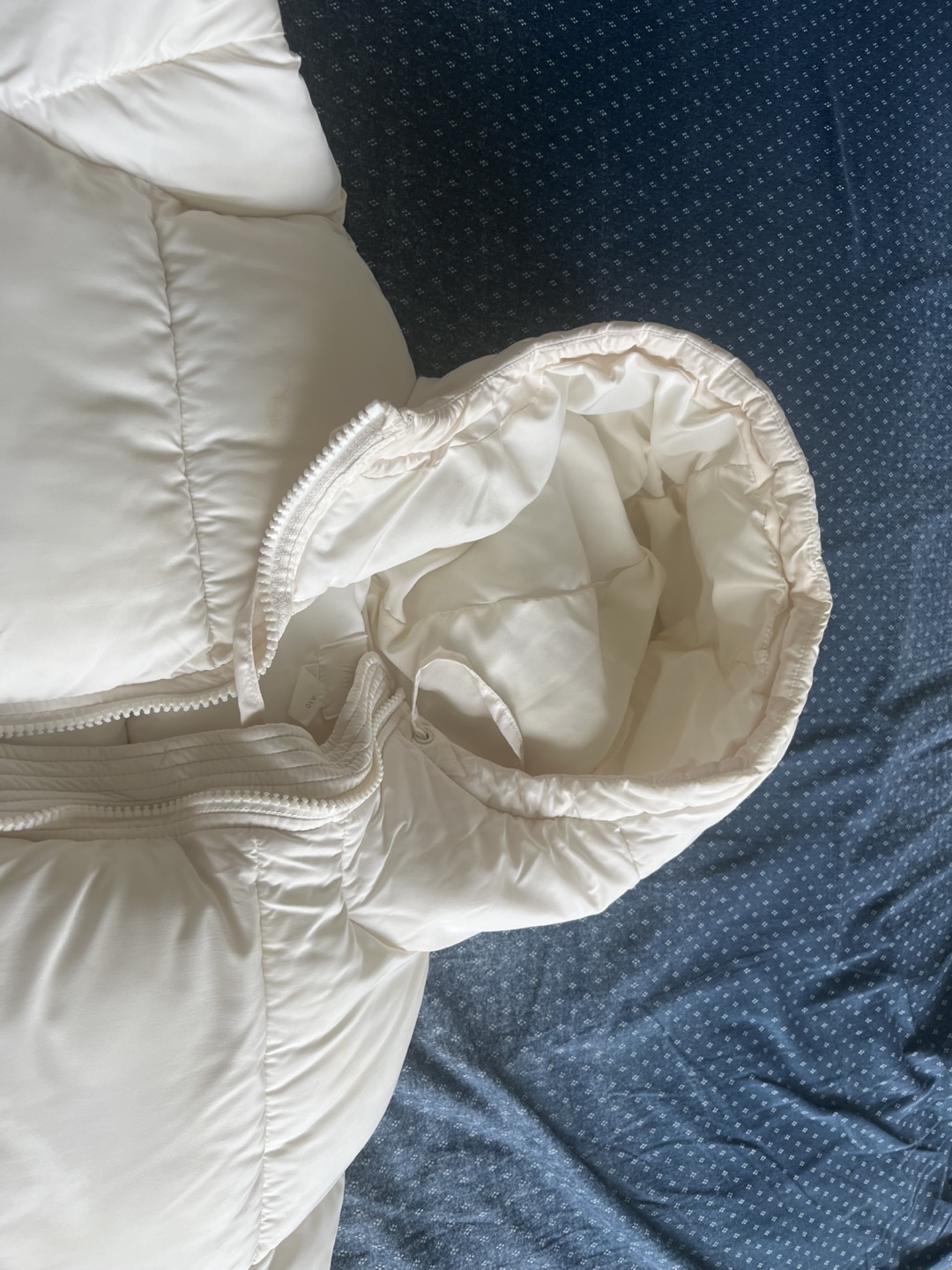 H&M White Puffer Jacket XXL - photo 2