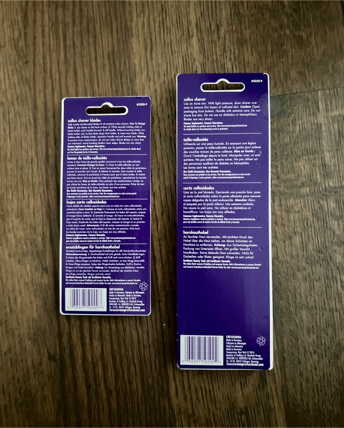Tweezerman Professional Callus Shaver + Blades - photo 2