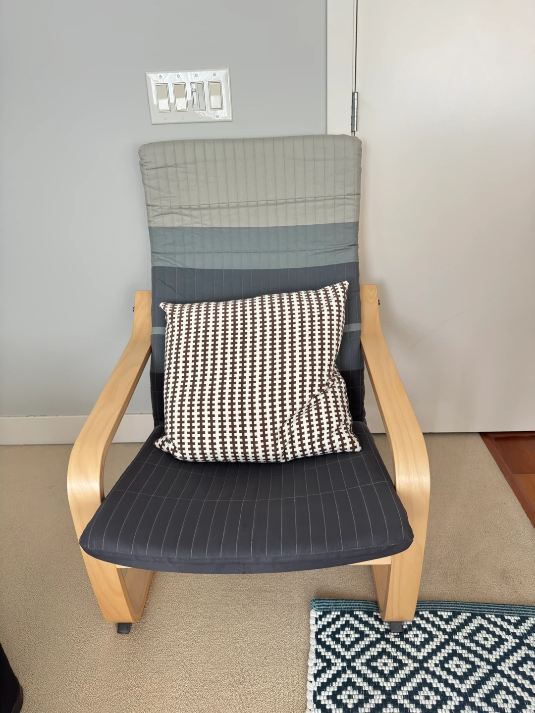 IKEA Poang Chair with Cushion