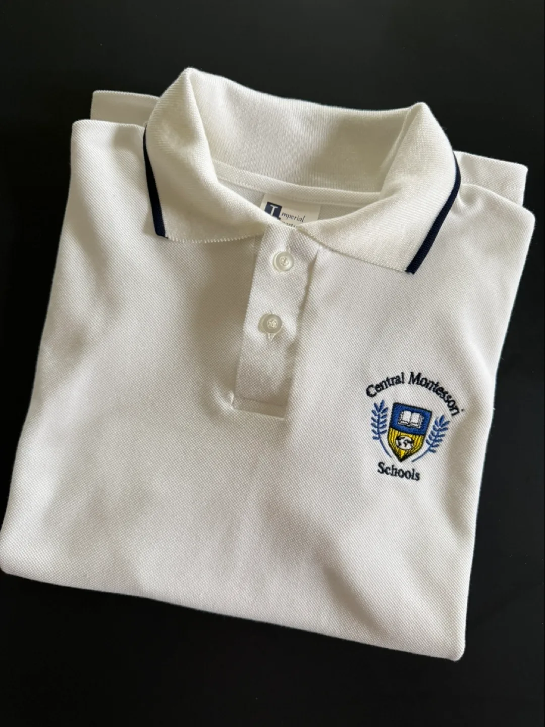 Brand new Montessori school uniform shirt image indicator(2)