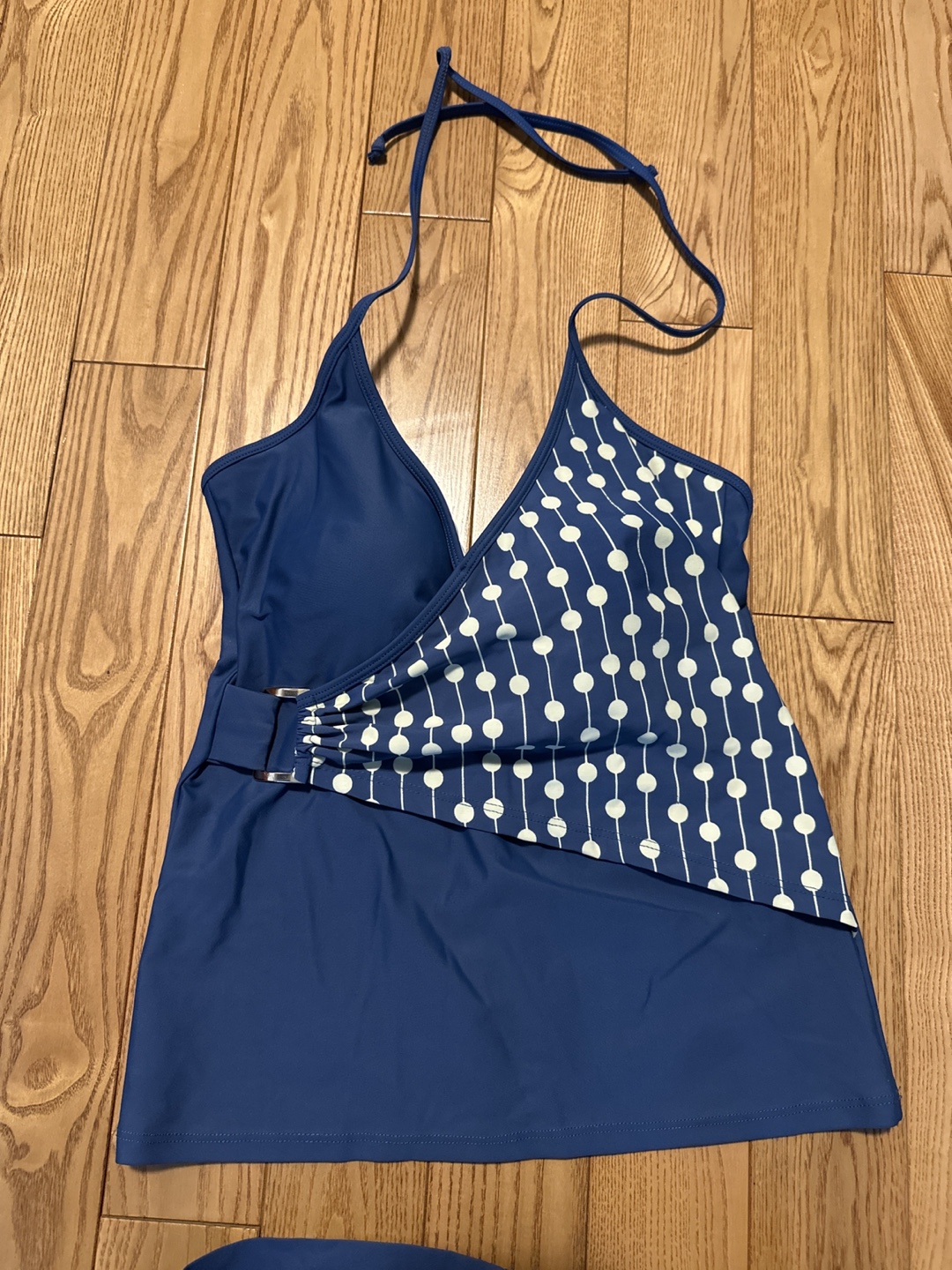 Blue Swimsuit Tankini Set