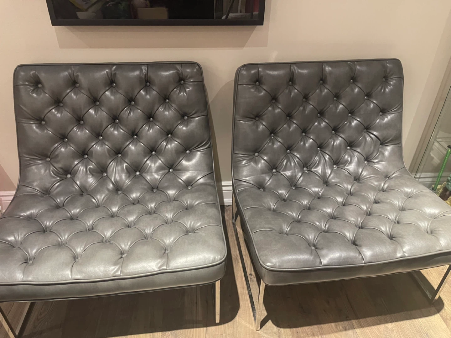 Set of 4 Club Collection by Sunpan Chairs - photo 5