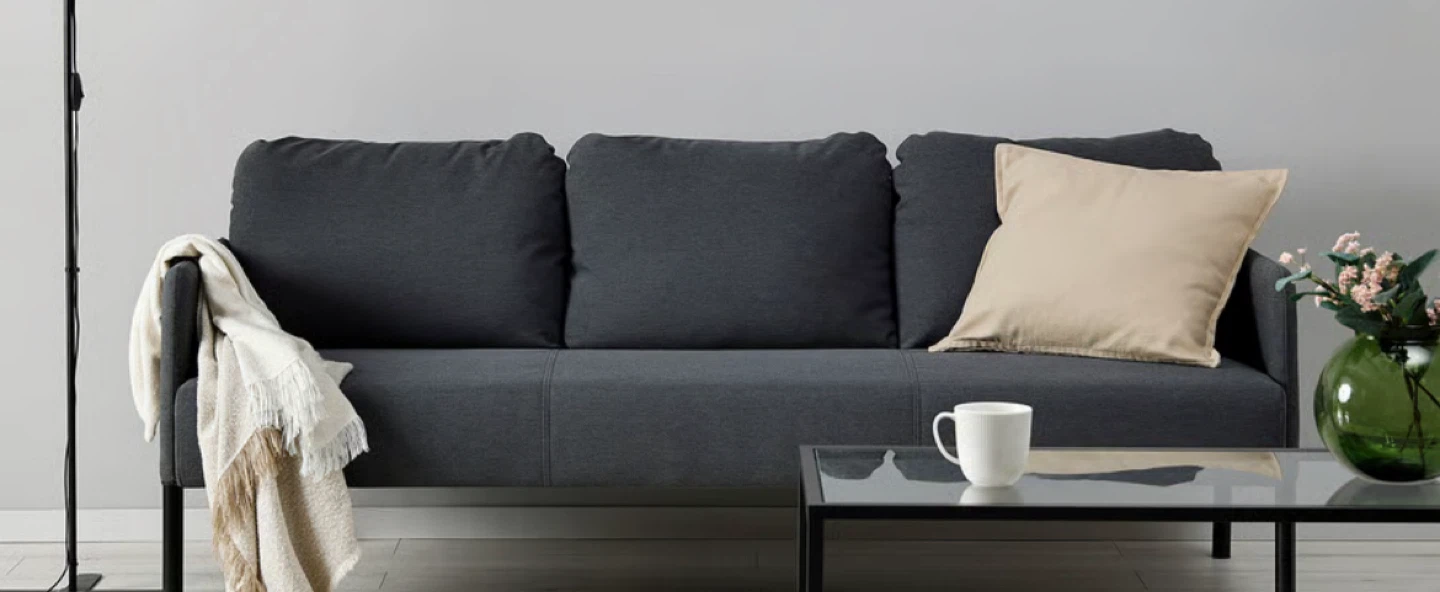 IKEA Finnala 3-seat sofa, Gunnared dark gray - photo 2