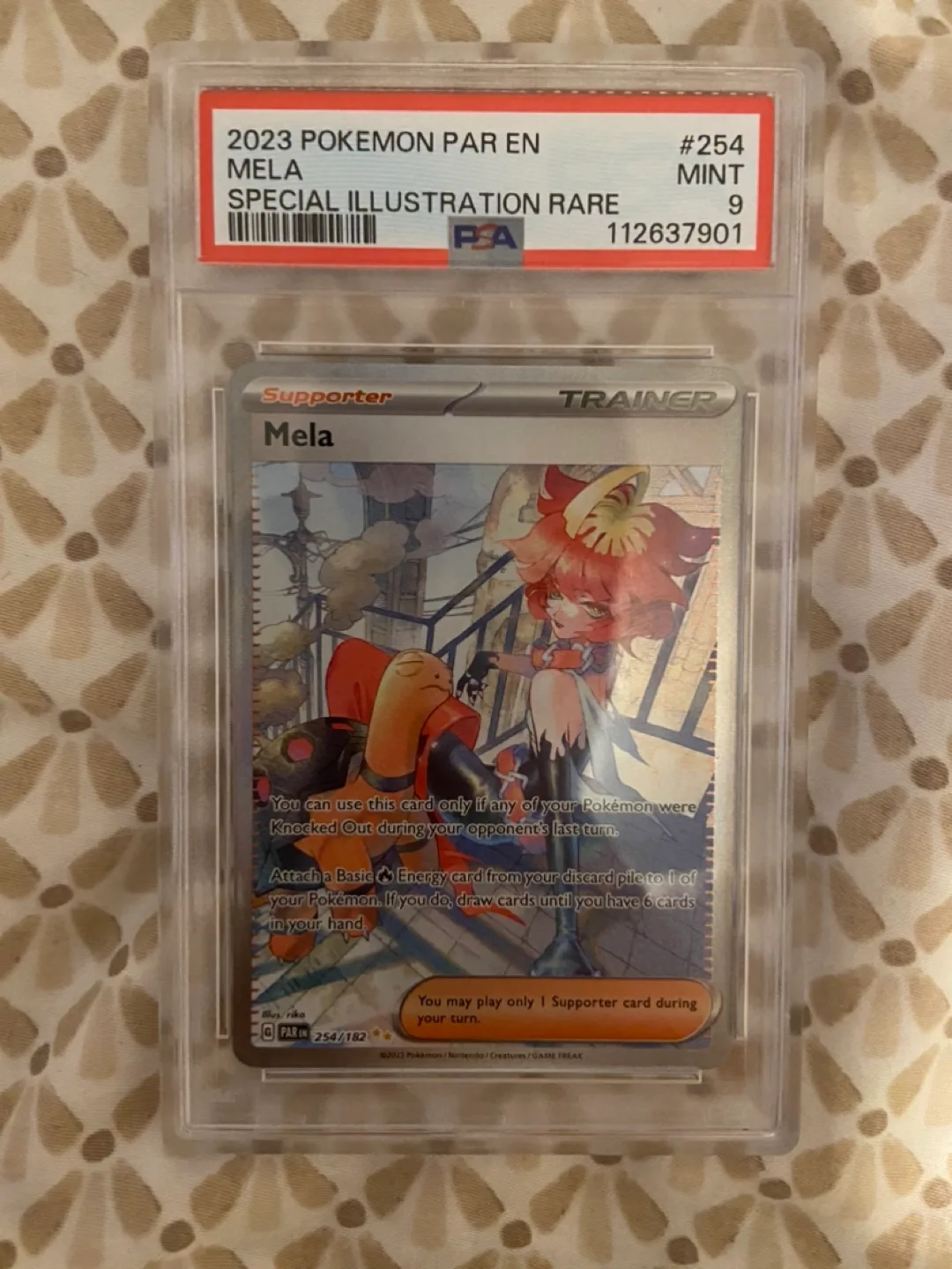 Mela Pokemon Card 2023 Special Illustration Rare thumbnail
