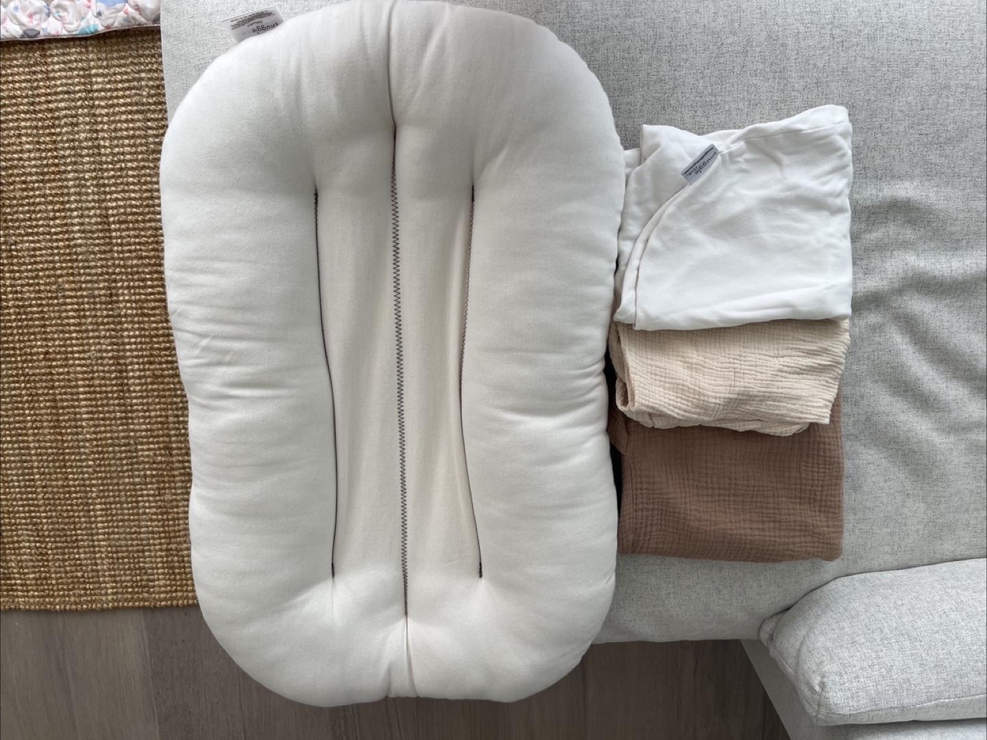 Snuggle Me Organic Infant Lounger + 3 covers - photo 3