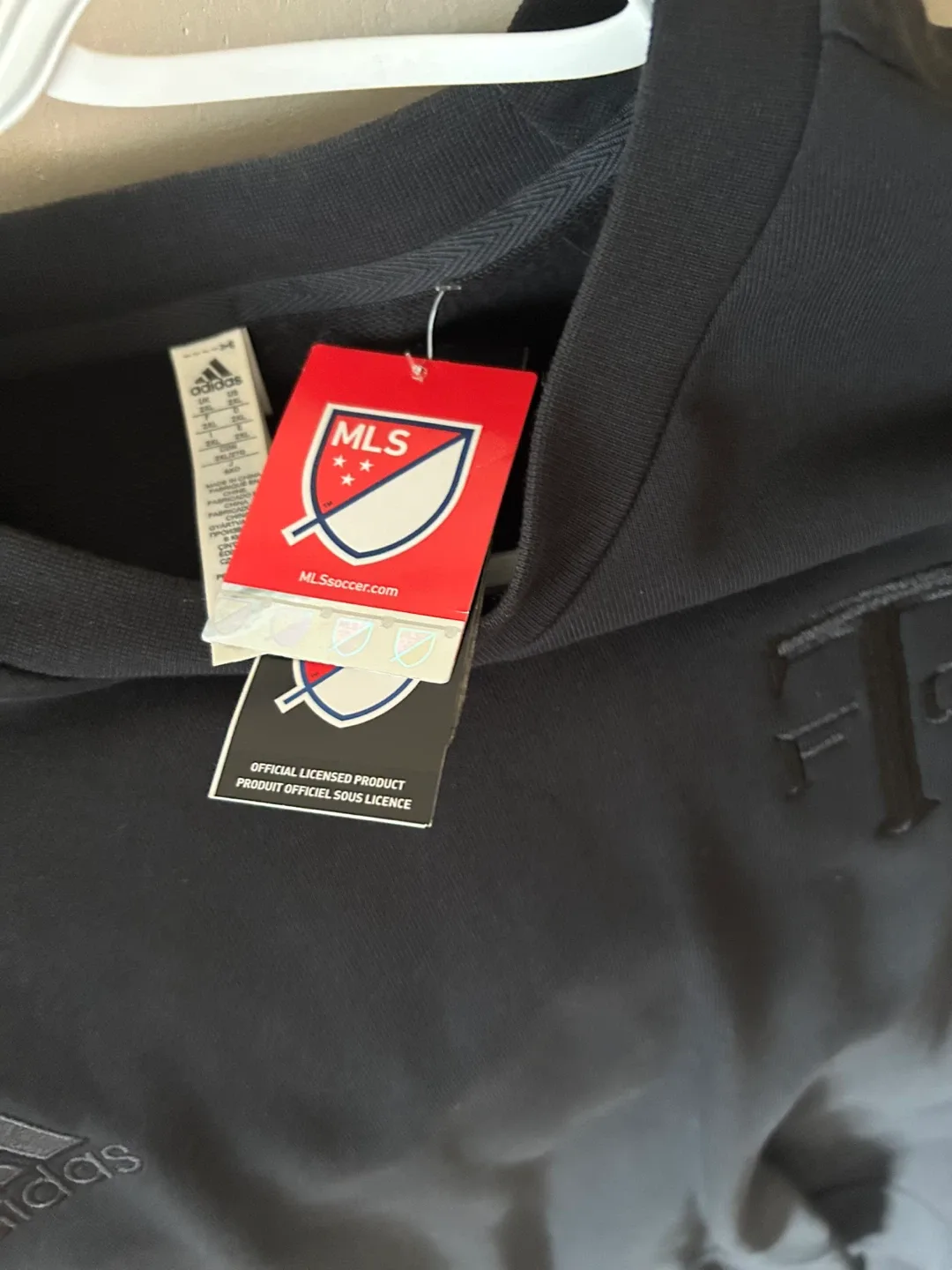 Adidas MLS Black Training Top thumbnail
