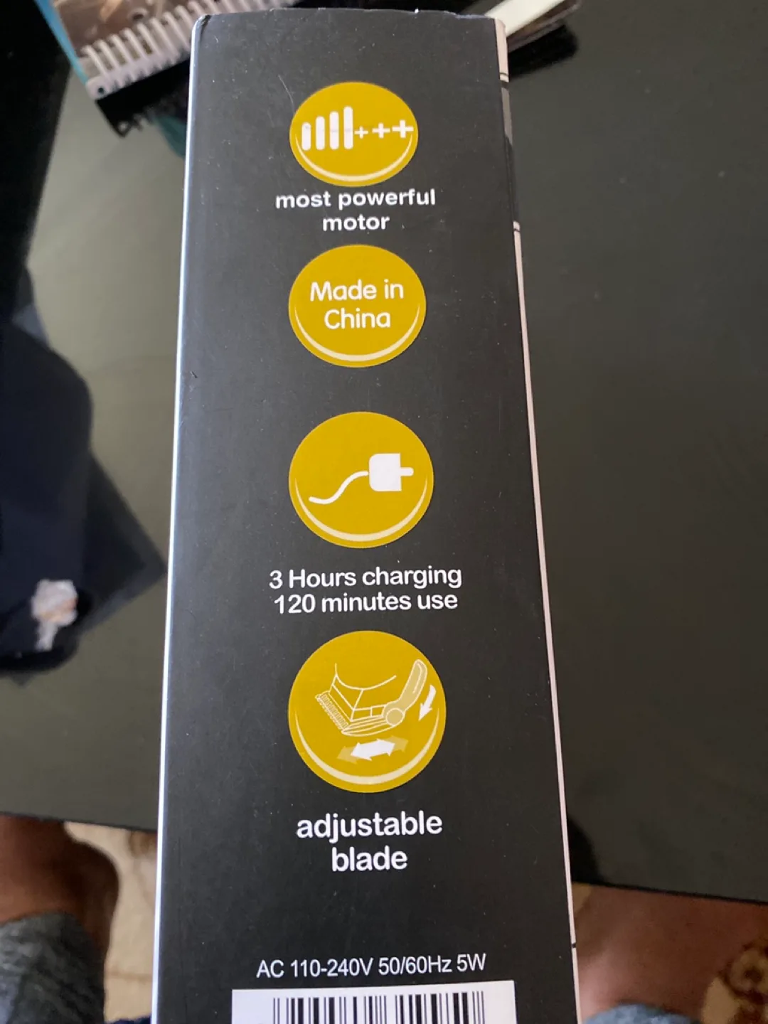 Kemei KM-1995 Hair Clipper - Brand New in Box! image indicator(4)