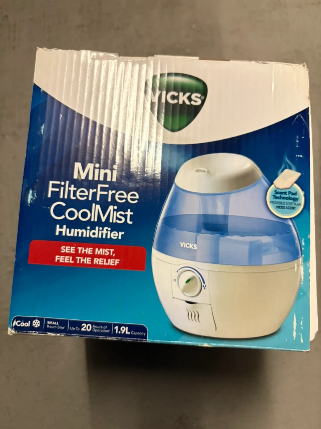 Vicks FilterFree Cool Mist Humidifier thumbnail