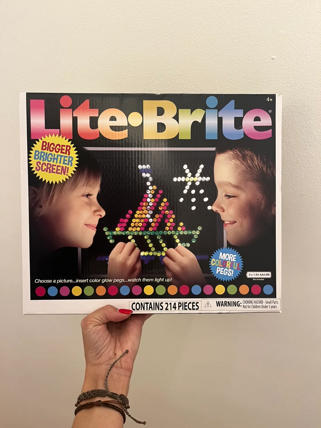 Lite-Brite - Contains 200+ Glowing Pegs thumbnail