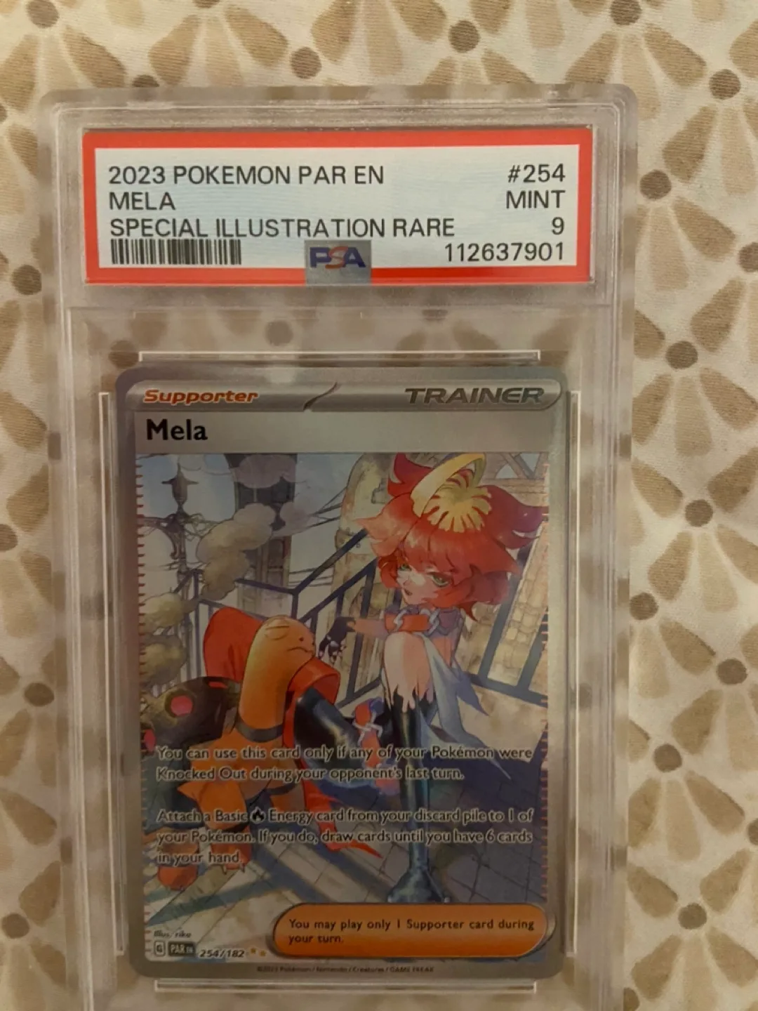 PSA Graded Pokemon Cards - Magikarp, Rayquaza, Mewtwo image indicator(8)