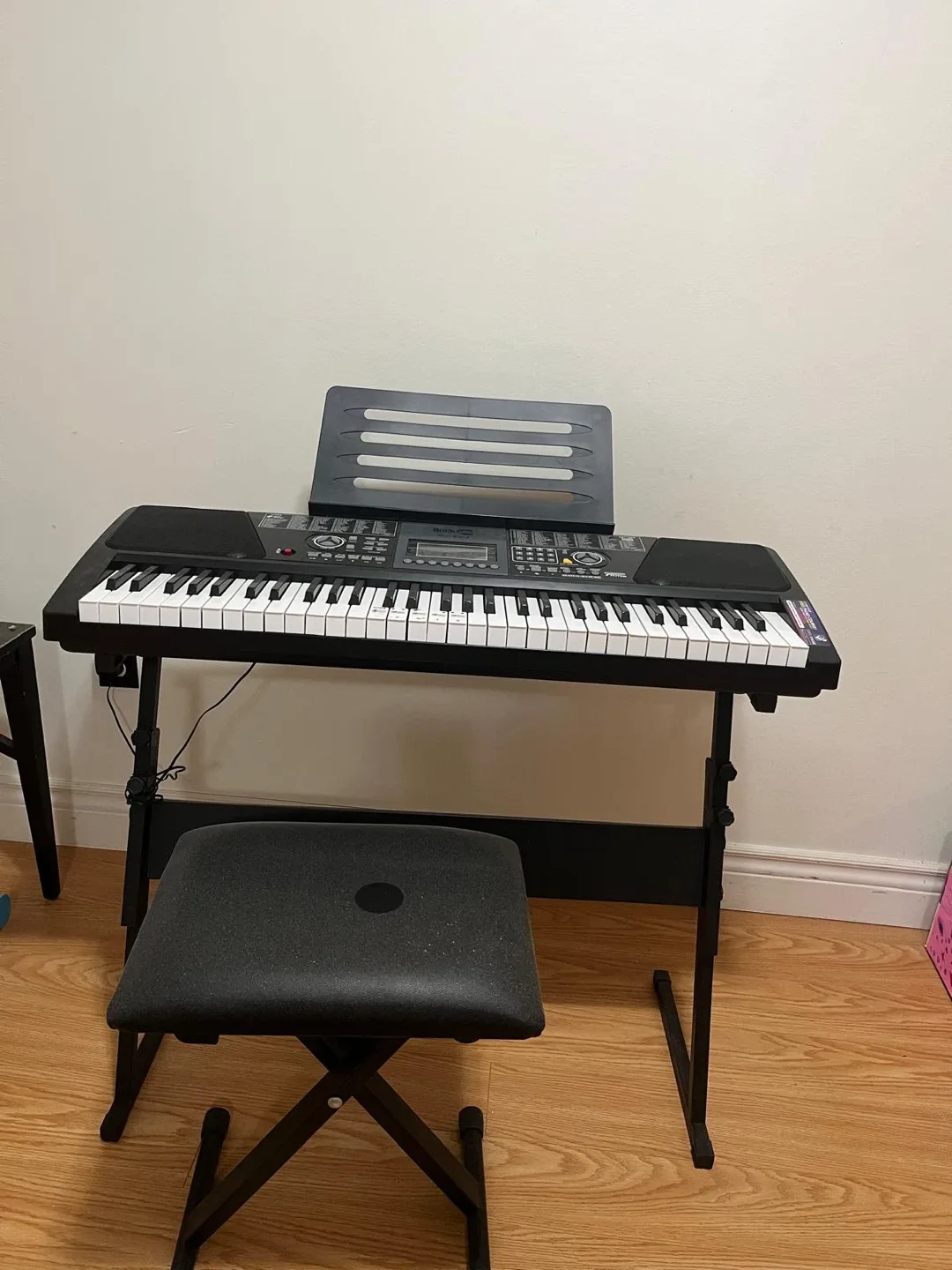 RockJam RJ-561 Keyboard with Stand & Bench image indicator(2)