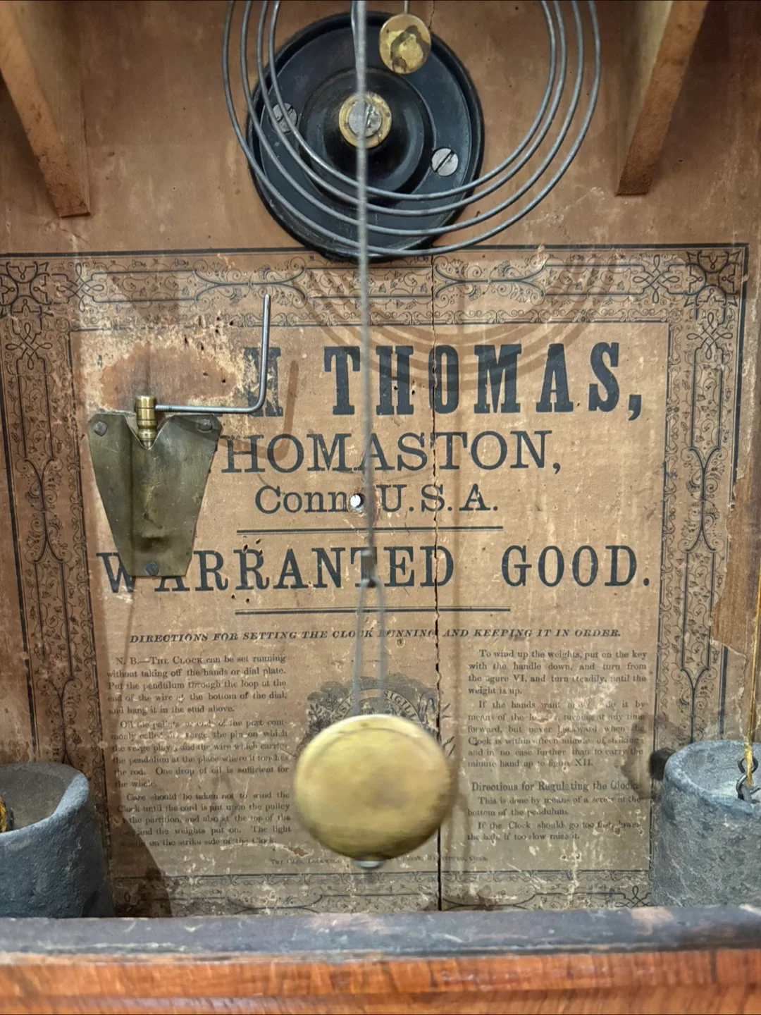 Rare Find - 2 Vintage American Mantel Clocks 🕰️✨ image indicator(3)