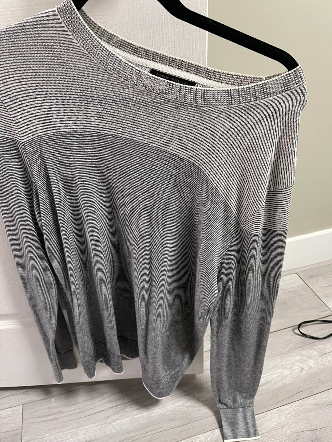 Banana Republic Striped Sweater - Size M thumbnail