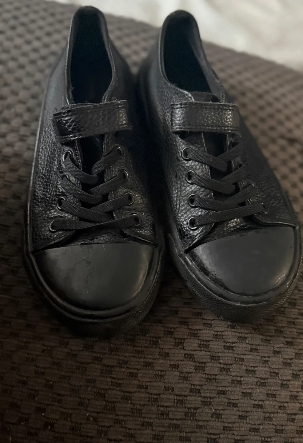 Jordan Flight Sneakers 13c & Black loafers size 1 image indicator(4)