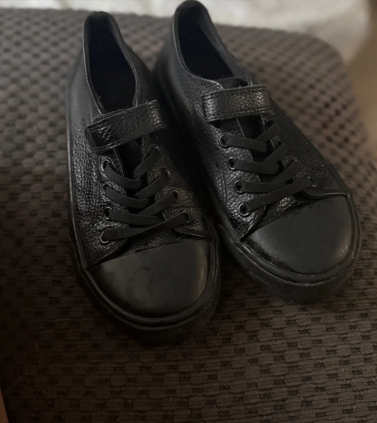 Jordan Flight Sneakers 13c & Black loafers size 1 image indicator(5)