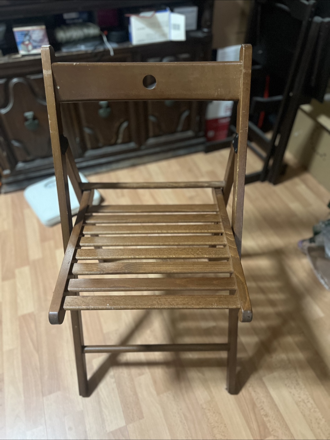 IKEA Terje Folding Chair - Brown Wood 6x