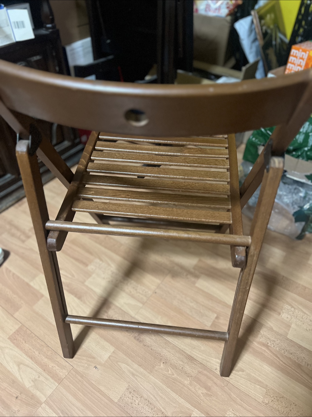 IKEA Terje Folding Chair - Brown Wood 6x - photo 2