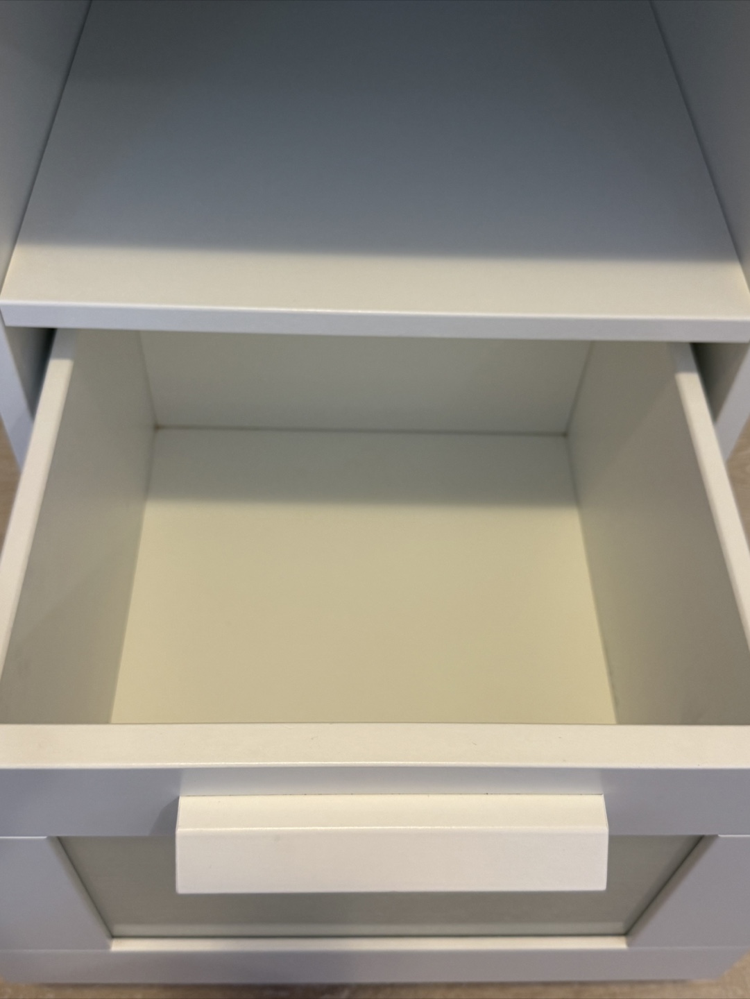 IKEA BRIMNES Nightstand, white with drawer - photo 3