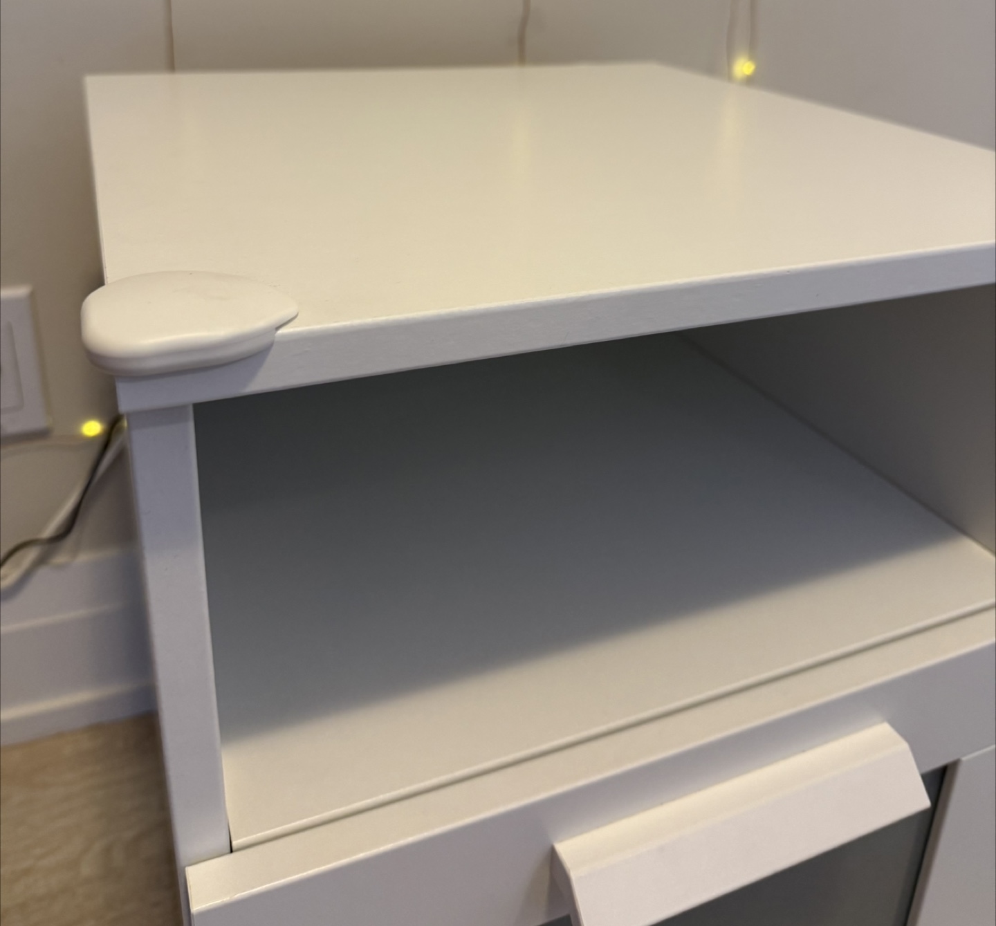 IKEA BRIMNES Nightstand, white with drawer - photo 5