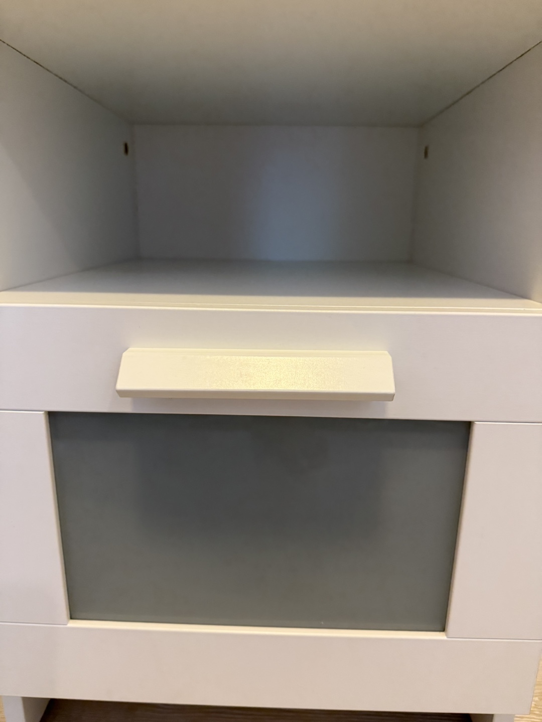 IKEA BRIMNES Nightstand, white with drawer - photo 4