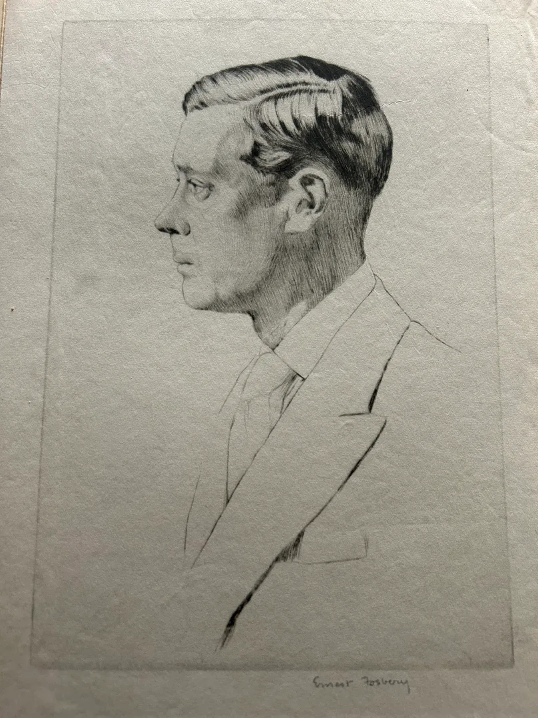 $45 portrait Edward Duke Windsor Canada artist Ernest Fosbery image indicator(4)