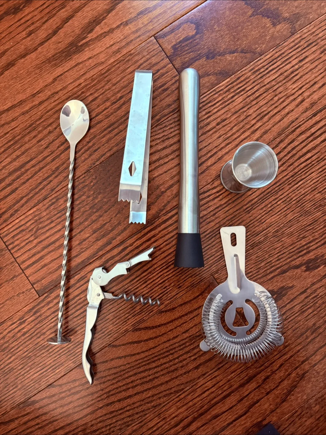 🍸 Premium Mixology Bar Kit with Holder - Shake, Stir, & Impress! image indicator(2)