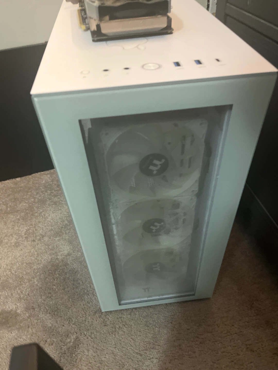White Thermaltake PC Case & EVGA GeForce RTX 2060 - photo 3