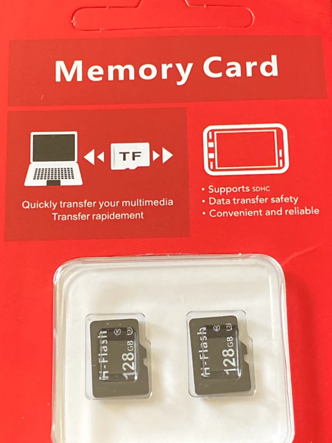 New Hi-Flash 128GB Memory Card - High Speed image indicator(3)