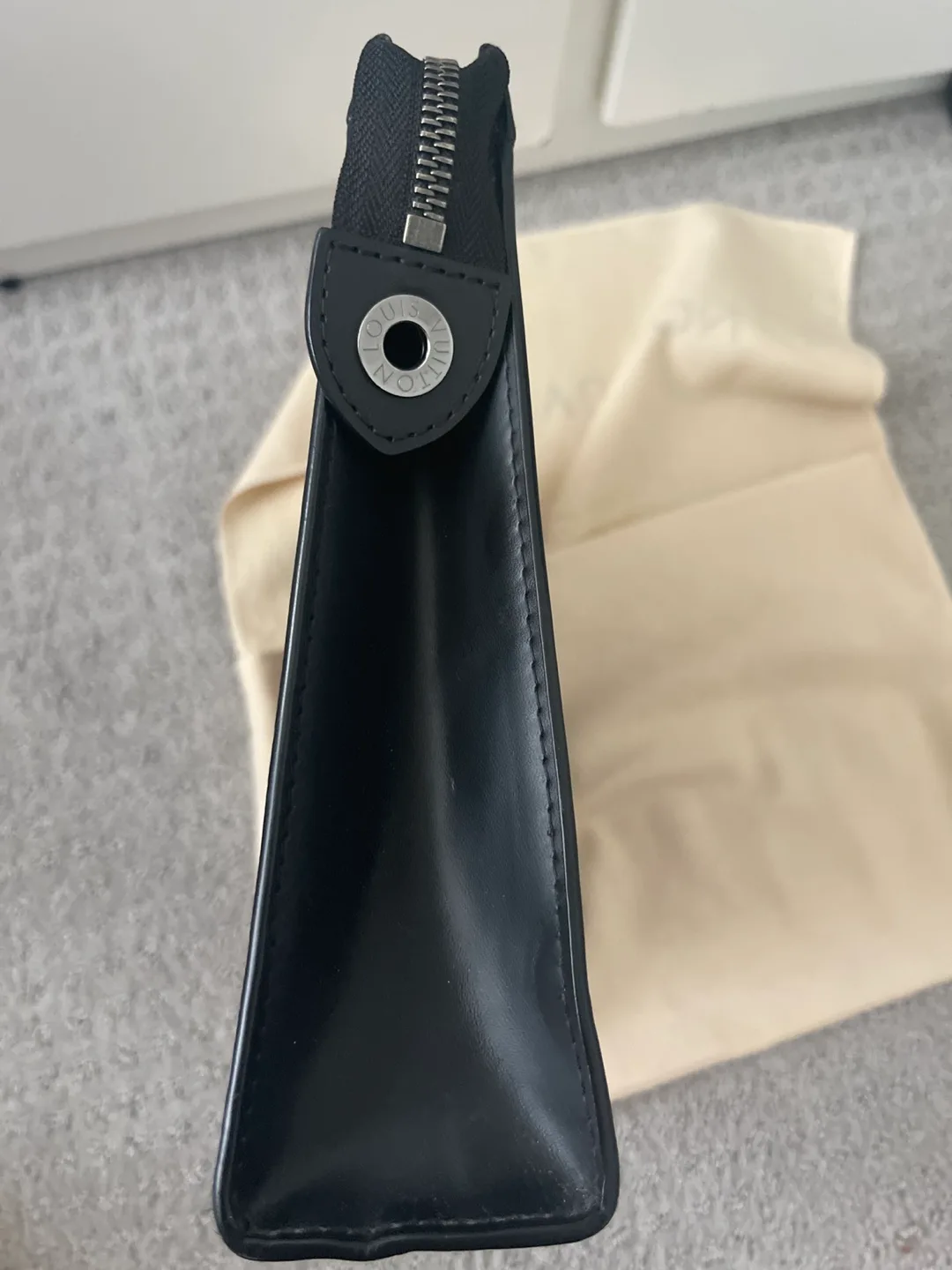 Louis Vuitton Monogram Eclipse Pochette Voyage image indicator(3)