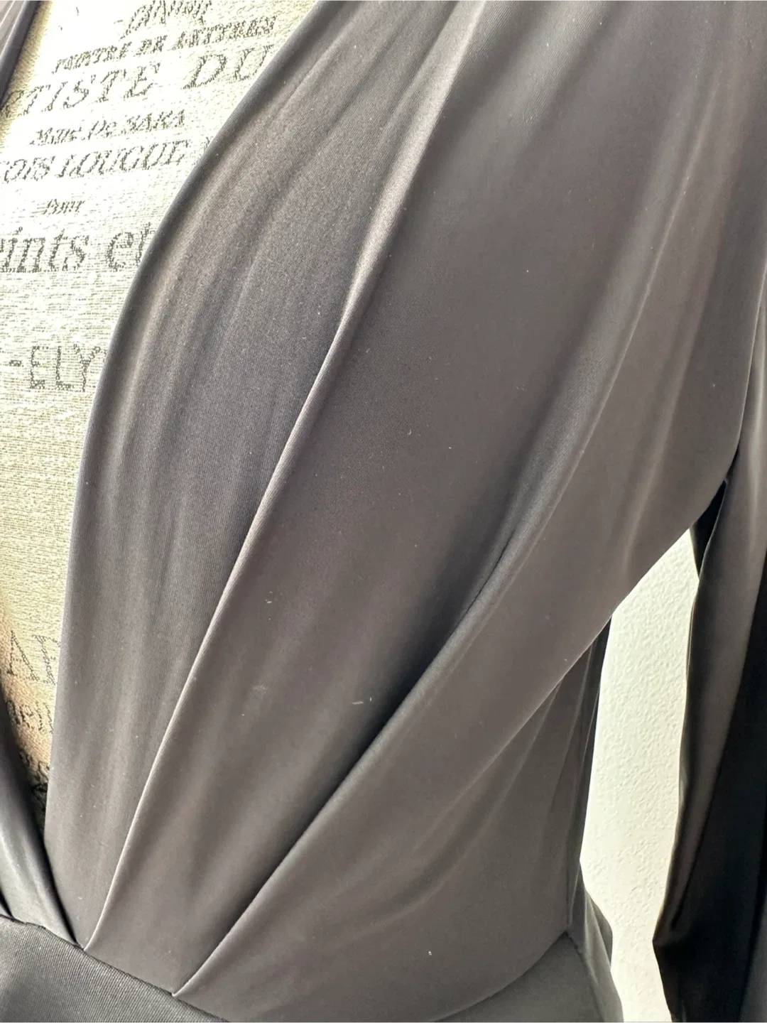 Black Peplum Dress image indicator(6)