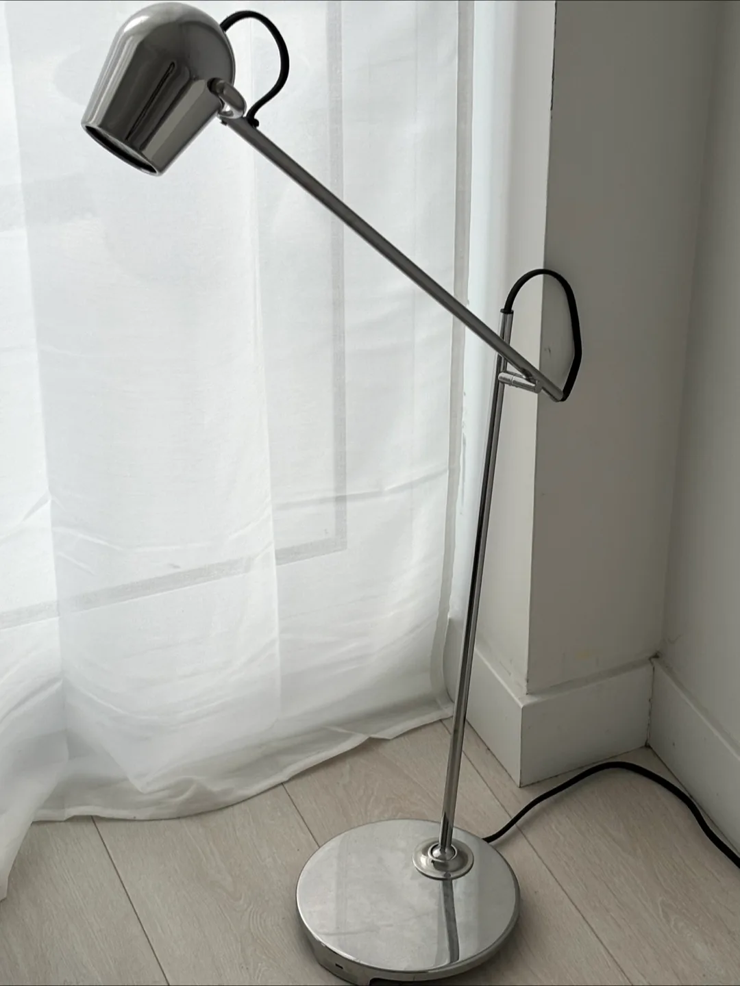 IKEA Modern Moln Chrome Work Lamp image indicator(2)