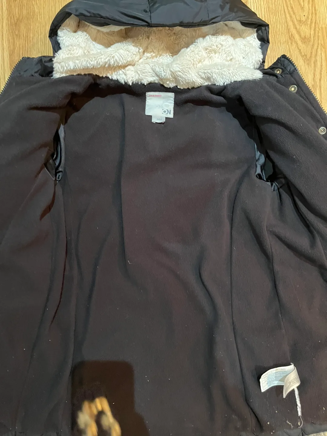 kids Old Navy Black Winter Jacket - Size L/G image indicator(4)