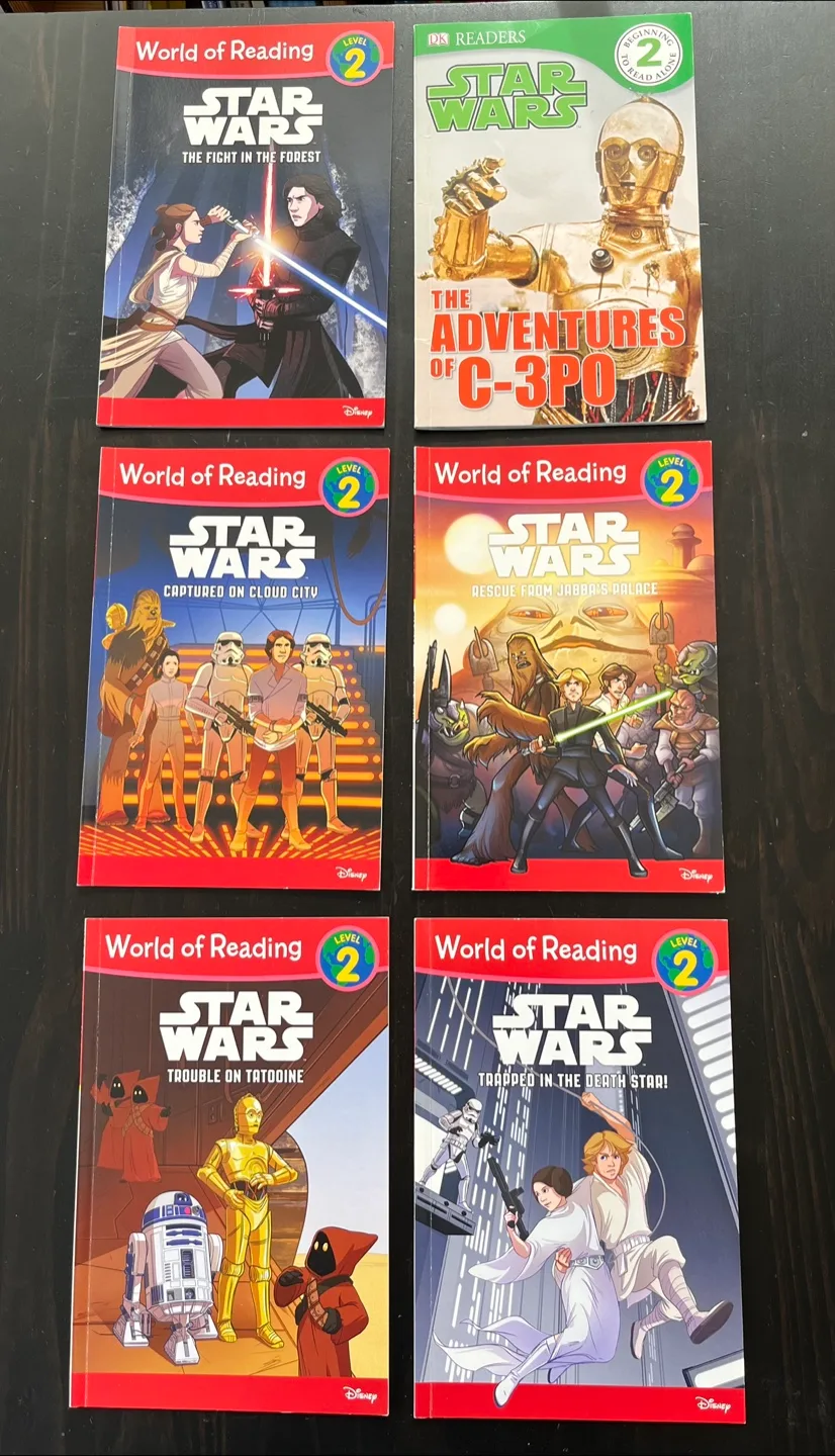 Star Wars World of Reading - Level 2 Books (6) thumbnail