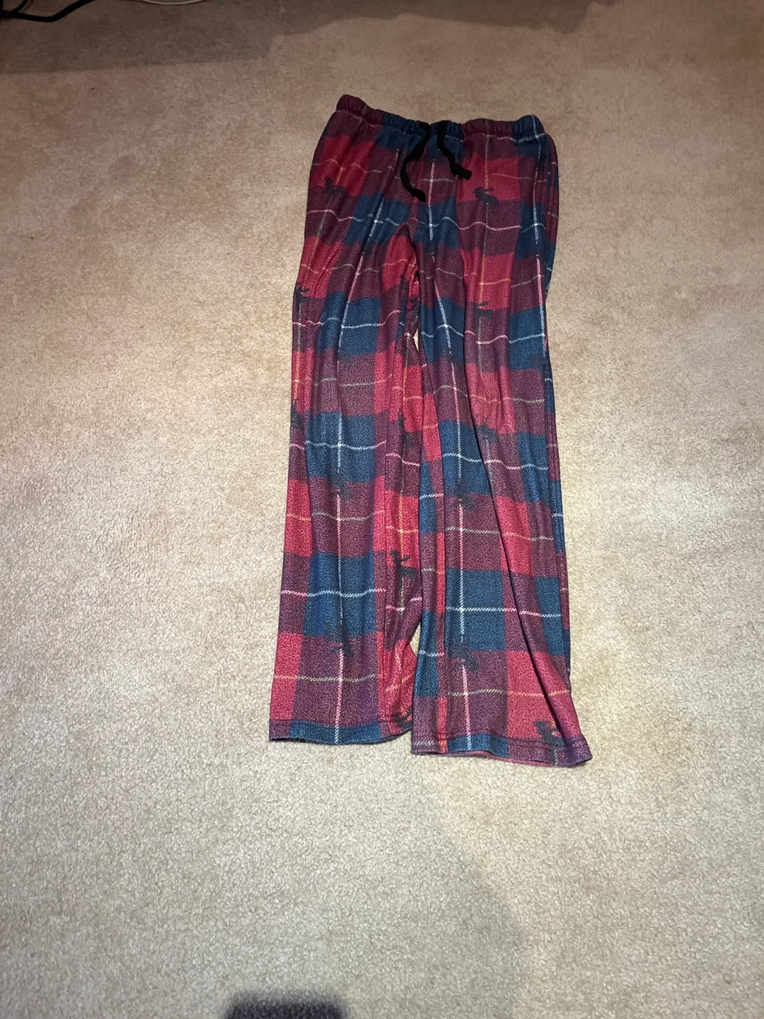 Plush Plaid Lounge Pants thumbnail