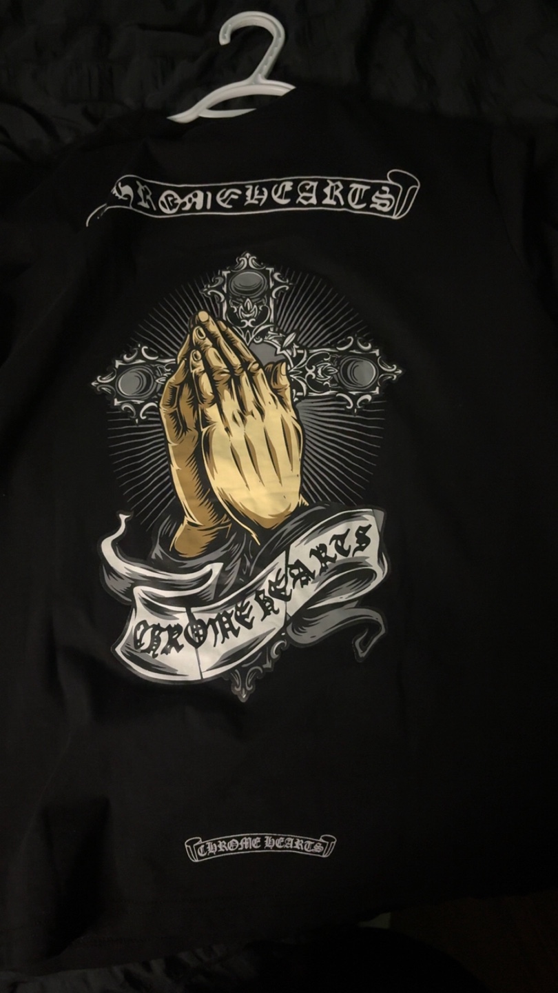 Chrome Hearts Black T-Shirt - photo 5