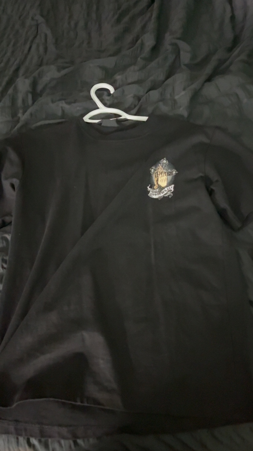 Chrome Hearts Black T-Shirt - photo 2