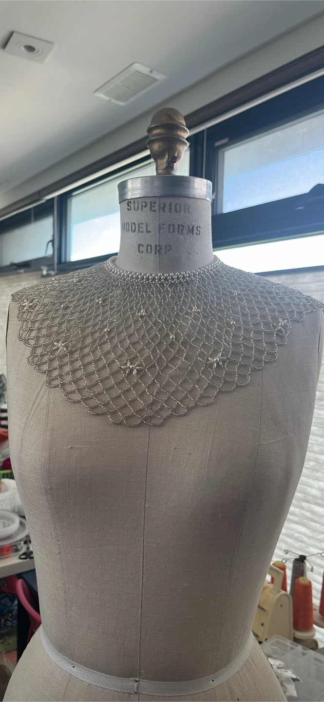 Beaded Collar Accessory