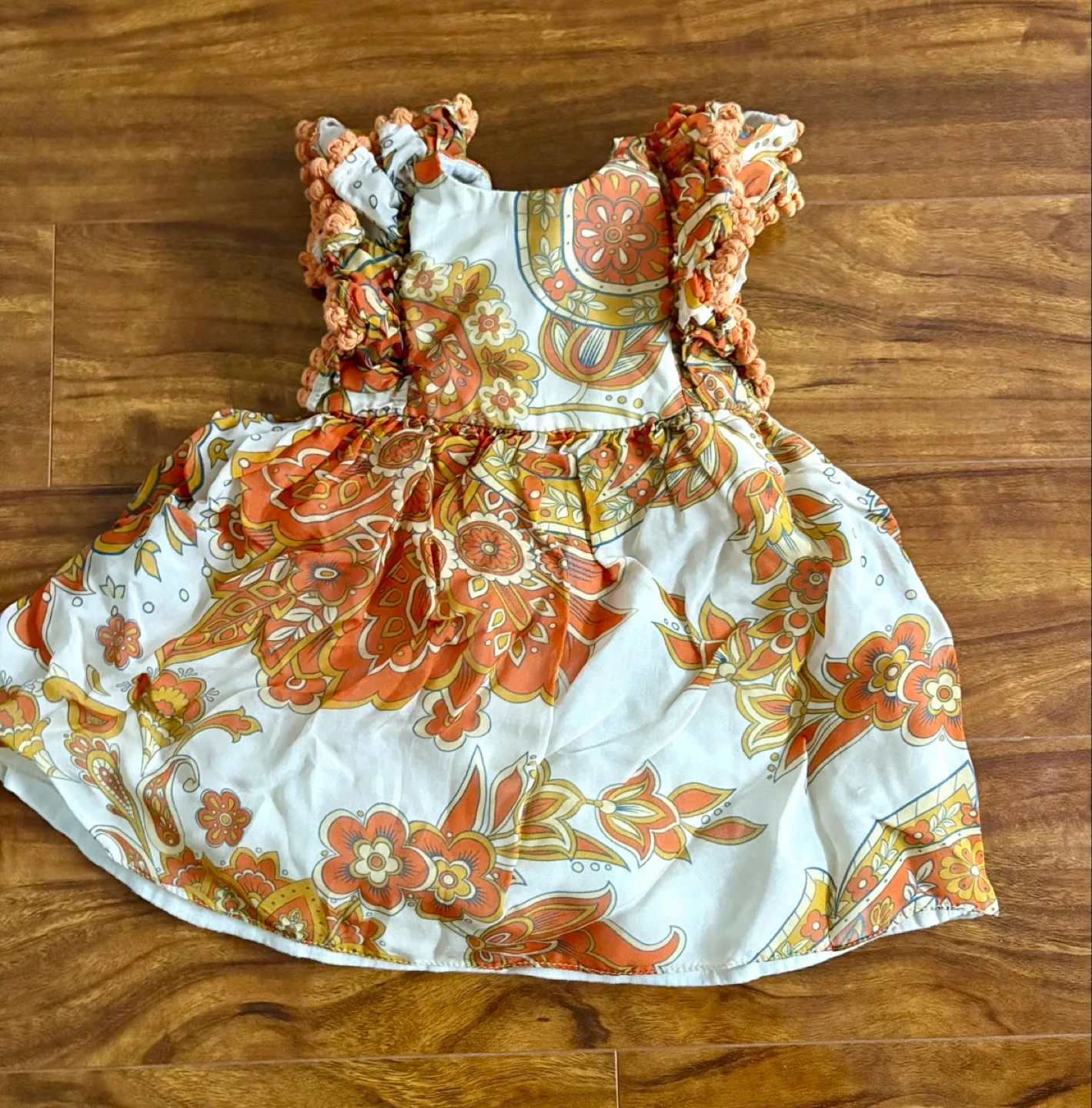 Floral baby fancy Dress thumbnail